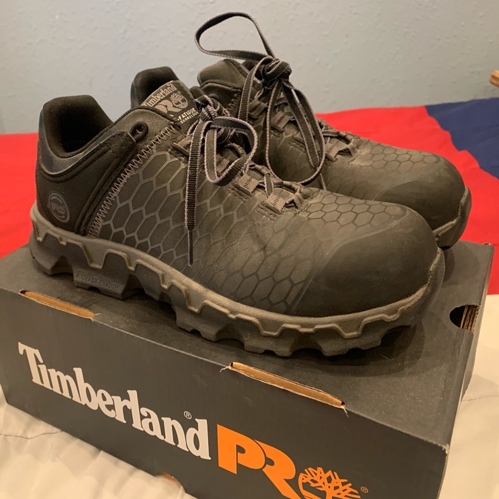 Timberland Pro Steel/Alloy Toe Work Shoes Size 9